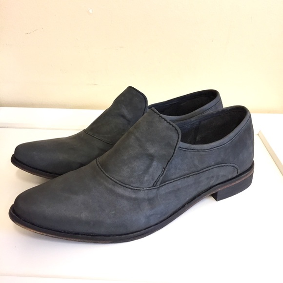 Free People Shoes - Free People 11.5/41.5 Brady Carbon Slip On Loafers